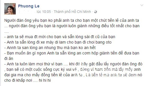 Lê Phương, gái quê Lê Phương, chồng Lê Phương, người mẫu Lê Phương