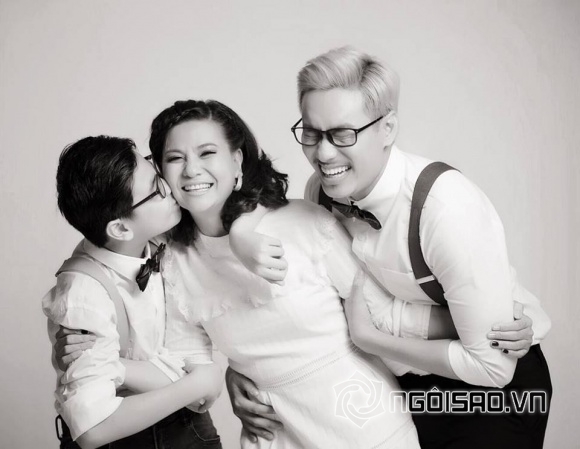Cát Phượng cực ngọt ngào bên bạn trai Kiều Minh Tuấn và con trai