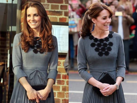 váy hàng hiệu của công nương Kate,thời trang của Công nương Kate Middleton,phong cách của công nương kate,cong nuong kate va hoang tu william