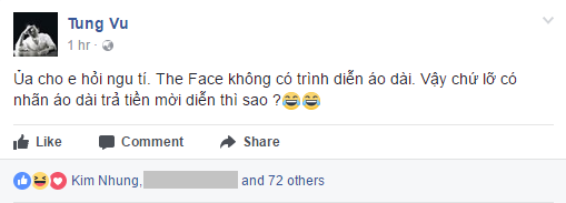 Hoàng Thùy, Hoàng Thùy Lan Khuê, Lan Khuê, The Face 2017