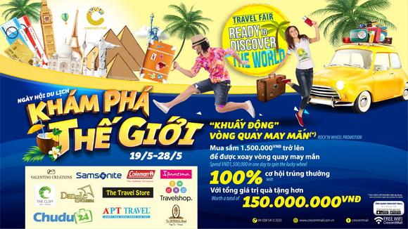 ngày hội du lịch Crescent Mall, Trung tâm thương mại Crescent Mall, Crescent Mall