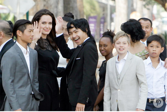 Angelina Jolie, Brad Pitt, sinh nhật Shiloh, gia đình Angelina Jolie 