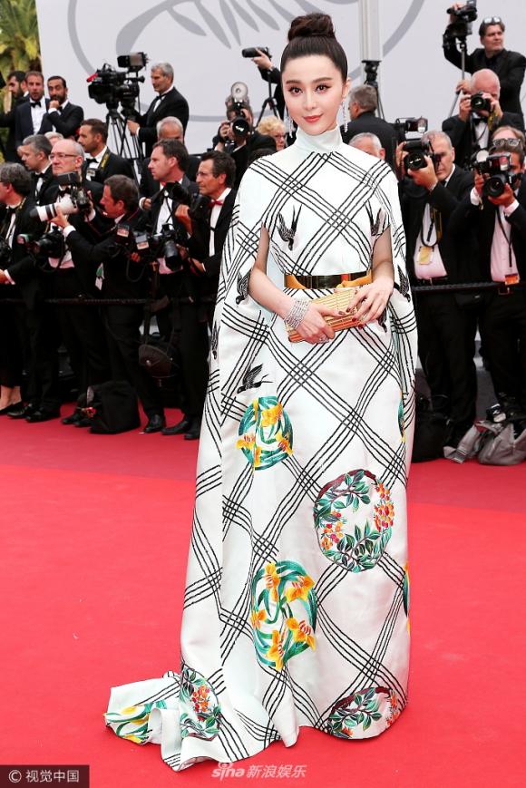 Phạm Băng Băng, nữ diễn viên Phạm Băng Băng, Phạm Băng Băng thời trang, thảm đỏ LHP Cannes, sao Hoa ngữ