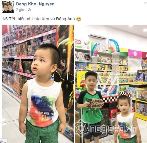 sao việt, sao việt ngày quốc tế thiếu nhi, sao việt ngày 1/6, ngày 1/6, ngày thiếu nhi