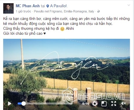 MC Phan Anh, MC Phan Anh ở Châu Âu, MC Phan Anh du lịch
