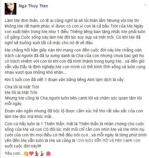 sao Việt, ngày của cha, thúy hạnh, thúy nga, ngọc duyên