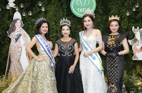 Á hậu Uyên Huỳnh, hoa hậu Hồng Thy, Emy Ngọc Nhi, Sao Việt