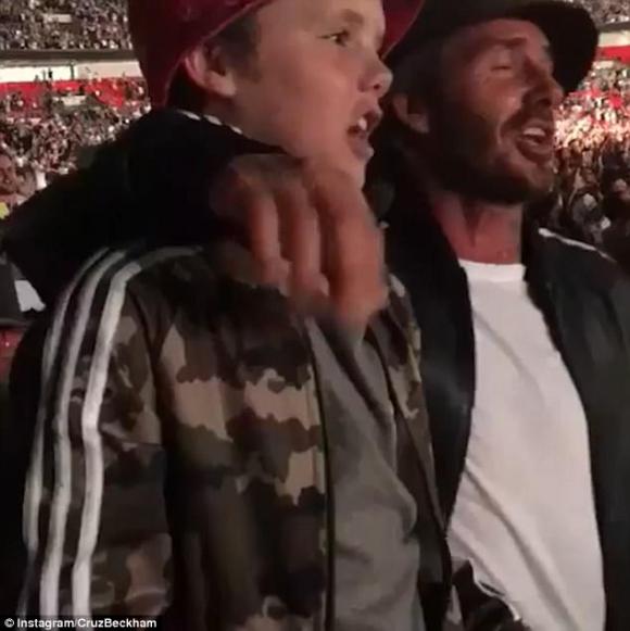 ngôi sao David Beckham,David Beckham và các con,Harper Seven Beckham,Harper Seven, sao Hollywood