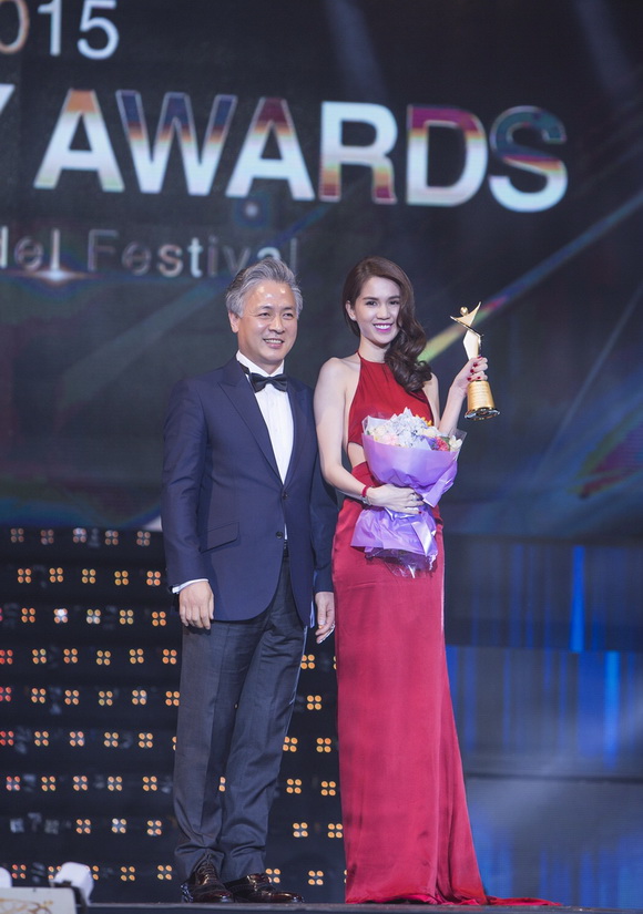 Ca sĩ tim,người mẫu ngọc trinh,Asia Model Awards 2017
