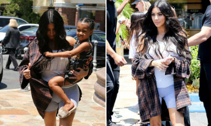 Kim Kardashian, Kim Kardashian có con gái, Kim Kardashian và chồng,chuyện làng sao,sao Hollywood