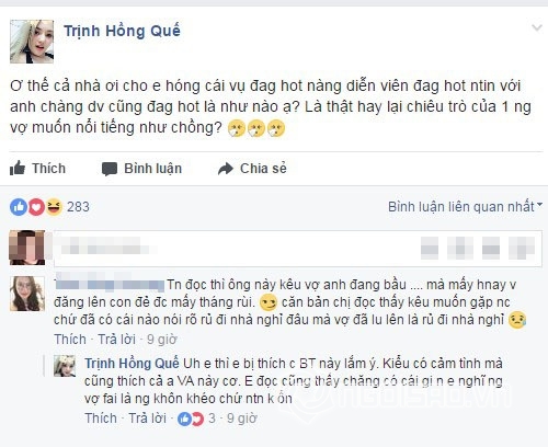 Bảo Thanh, Việt Anh, vợ Việt Anh, Hồng Quế