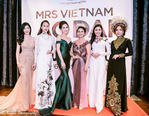 Hoa hậu Vivian Văn, Miss-Mrs. Vietnam Áo dài tại Mỹ, Sao Việt