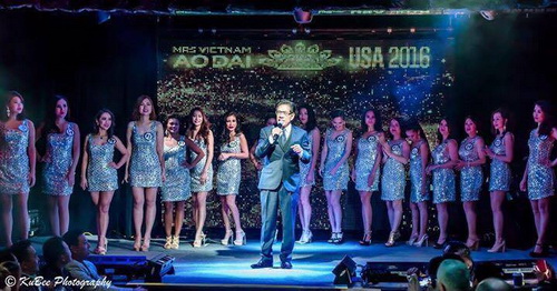 Hoa hậu Vivian Văn, Miss-Mrs. Vietnam Áo dài tại Mỹ, Sao Việt