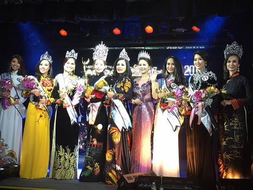 Hoa hậu Vivian Văn, Miss-Mrs. Vietnam Áo dài tại Mỹ, Sao Việt