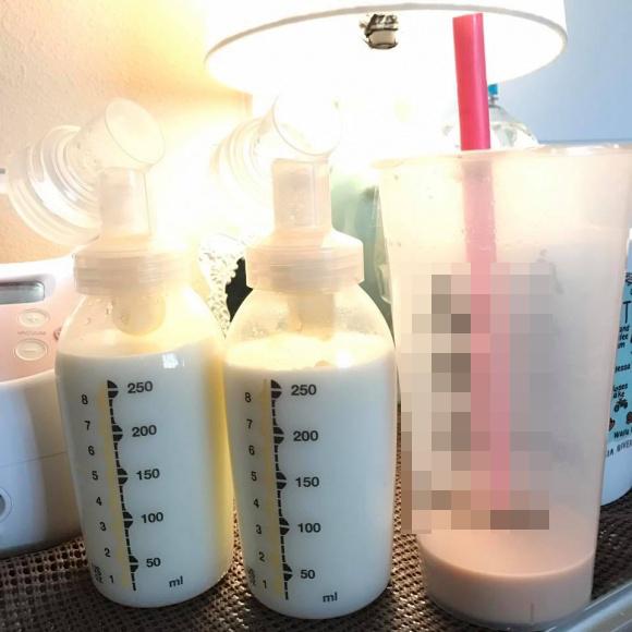 chăm con, lam trường, vợ lam trường, cách có nhiều sữa, cách cho con dùng sữa trong tủ đông