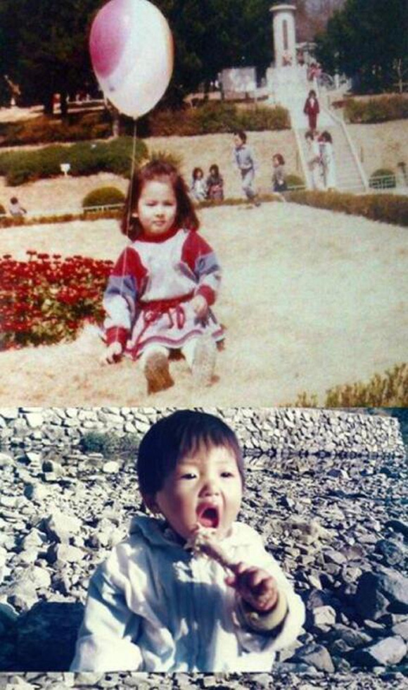 cặp đôi song song, Song Joong Ki, Song Hye Kyo, ảnh thời thơ ấu của sao hàn, thời thơ ấu của sao
