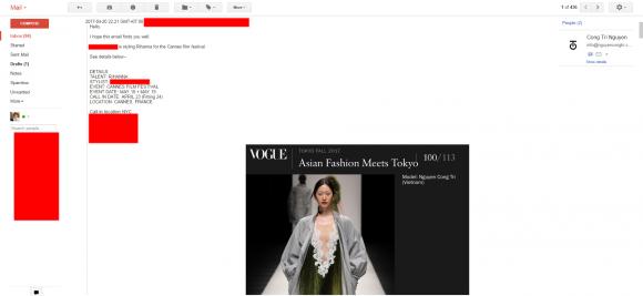 thời trang sao,Rihanna,bộ sưu tập Em hoa,Nguyễn Công Trí,NTK Công Trí,tạp chí Vogue,tuần lễ thời trang Tokyo 2017