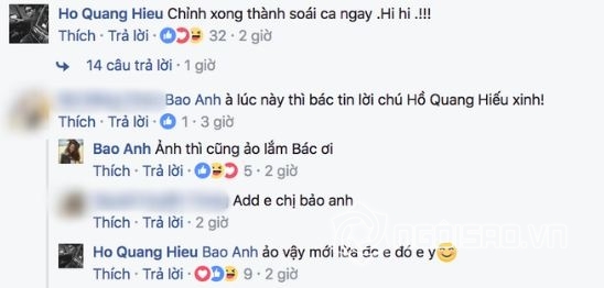 Hồ Quang Hiếu, ca sĩ Hồ Quang Hiếu, Hồ Quang Hiếu và Bảo Anh, Bảo Anh,