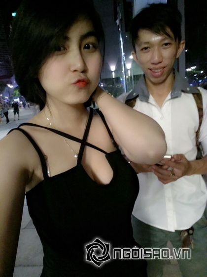 hot girl Nam Trân, Nam Trân, chuyện tình đũa lệch, 