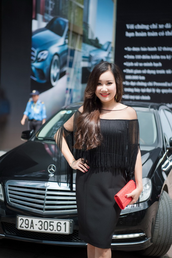 Mercedes-Benz Fascination, Lưu Hương Giang, Sao Việt