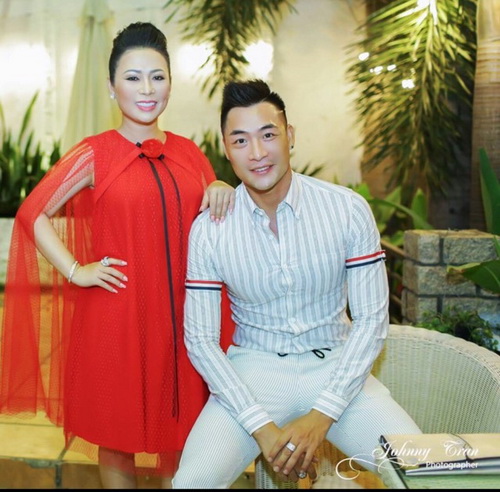 Kristine Thảo Lâm, Siêu mẫu Phạm Thành, Sao Việt