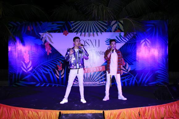 Quán quân The Voice 2017 Ali Hoàng Dương, Trần Tùng Anh, mỹ phẩm Kosxu