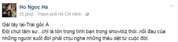 sao việt, hồ ngọc hà, hồ ngọc hà và kim lý, mối quan hệ giữa hồ ngọc hà và kim lý, hà hồ và kim lý là bạn