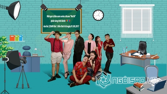 Phim sitcom Mơ đi, Mơ Đi, Ngọc Lan, Ngọc Tưởng, Đình Hiếu, VTV9