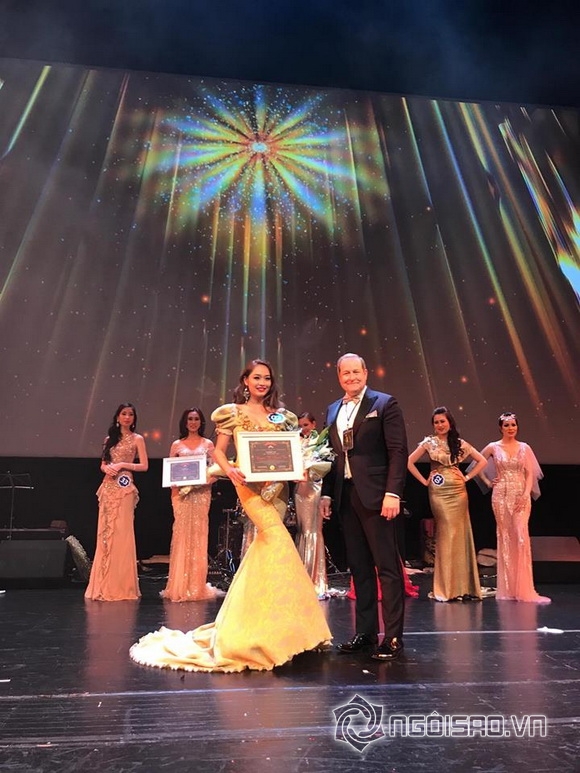 Huyền Trân, Hoa hậu châu Âu - Việt Nam 2017, Sao Việt