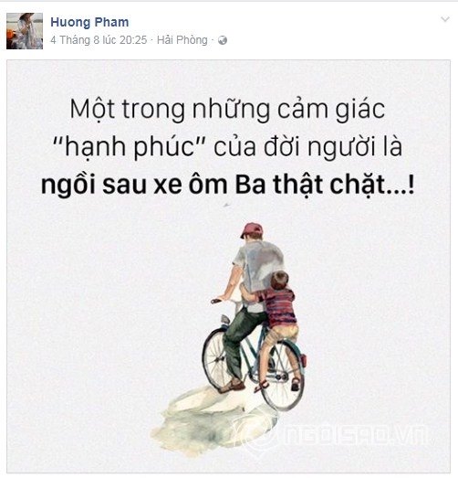 Hoa hậu Phạm Hương, Phạm Hương, bố Phạm Hương