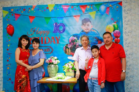 chuyện làng sao,sao Việt,Mai Thu Huyền,con trai Mai Thu Huyền,sinh nhật con trai Mai Thu Huyền