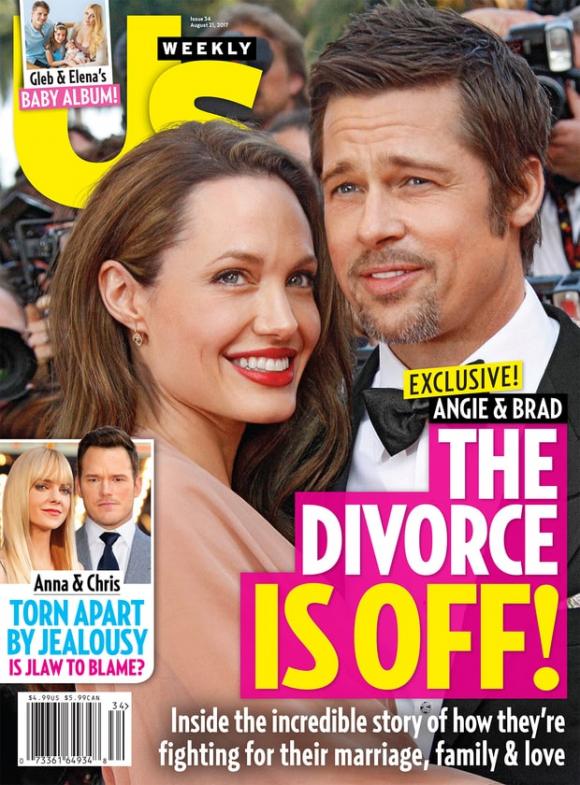 chuyện làng sao,nu dien vien Angelina Jolie,diễn viên Brad Pit,Angelina Jolie và Brad Pitt ly hôn, sao Hollywood