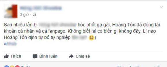 chuyện làng sao,sao Việt,Hoàng Tôn,Hoàng Tôn giải nghệ