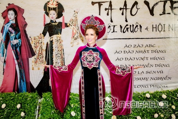 Hoa hậu Bùi Thị Hà, Bùi Thị Hà, Sao việt, NTK Nhật Dũng