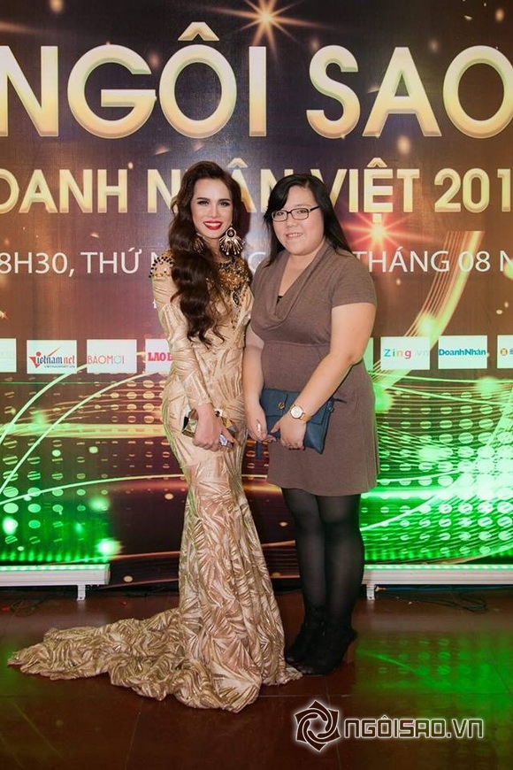 Hoa khôi Lý Thu Kiều, Lý Thu Kiều, sao Việt,  Ngôi sao Doanh nhân Việt 2017