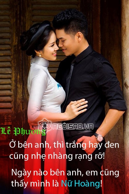 Lê Phương, Lê Phương và Trung Kiên, đám cưới Lê Phương, diễn viên Lê Phương,chuyện làng sao,sao Việt