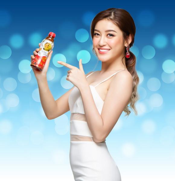 Trà thanh nhiệt Dr Thanh; Trà thanh nhiệt Dr Thanh không đường, Tân Hiệp Phát, Á hậu Huyền My