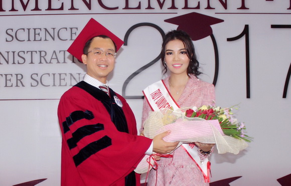 Trương Mi Ngọc, Diễn viên Trương Mi Ngọc, Đại sứ đại học Troy Hoa Kỳ, Sao Việt