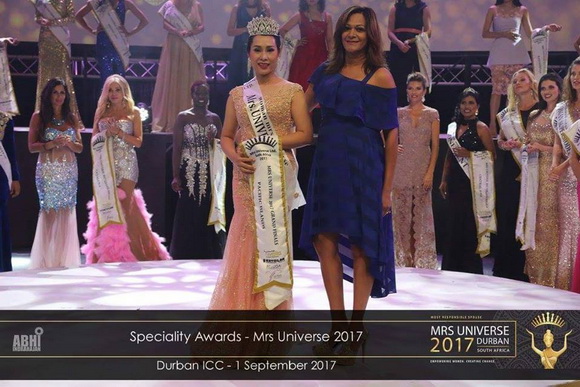 Hạnh Lê, Mrs Universe 2017, Hoa hậu Đại Sứ quý bà hoàn vũ 2017