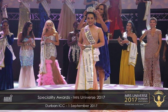 Hạnh Lê, Mrs Universe 2017, Hoa hậu Đại Sứ quý bà hoàn vũ 2017