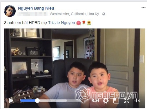 Bằng Kiều, vợ cũ Bằng Kiều, sinh nhật vợ cũ Bằng Kiều, Trizzie Phương Trinh