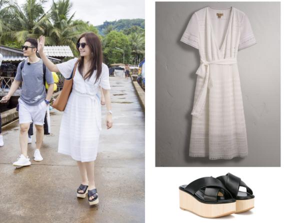 sao hoa ngữ, triệu vy, triệu vy mặc hàng hiệu, triệu vy tham gia show thực tế, thời trang triệu vy,thời trang sao