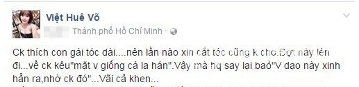 Việt Anh, vợ Việt Anh, Lê Hoàng The Men, Việt Huê,chuyện làng sao,sao Việt