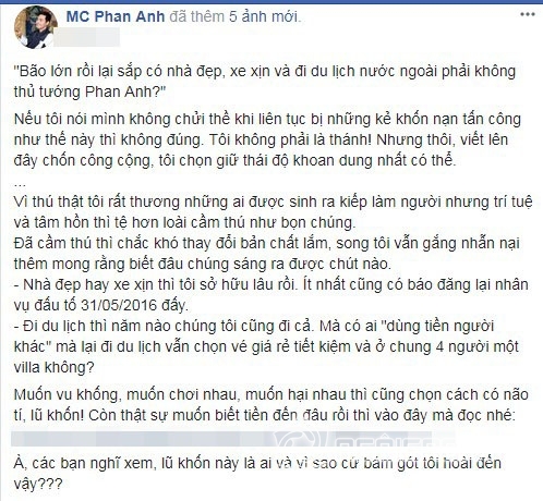 MC Phan Anh, MC Quốc dân, Phan Anh, sao việt