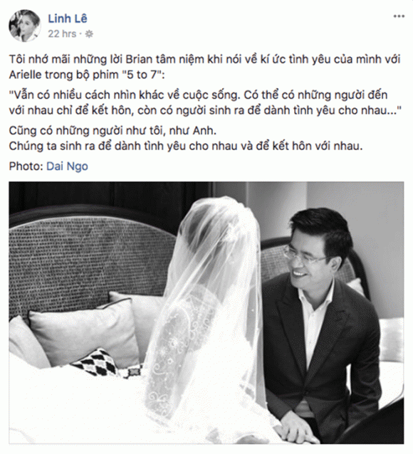 chuyện làng sao,sao Việt,BTV Quang Minh, vợ sắp cưới của BTV Quang Minh là ai? Lê Linh