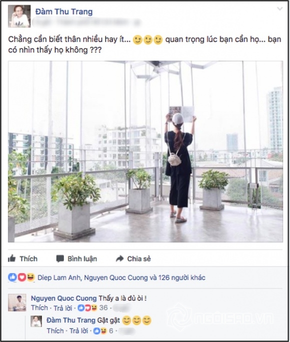 Cường Đô la, Cường Đô la và Đàm Thu Trang, Đàm Thu Trang, tình mới của Cường Đô la,chuyện làng sao,sao Việt