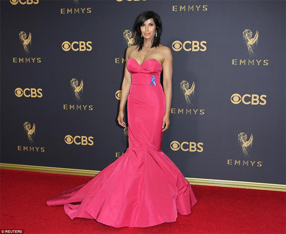 Emmy Awards, thảm đỏ Emmy Awards 2017, sao trên thảm đỏ Emmy Awards,thời trang sao,sao Hollywood