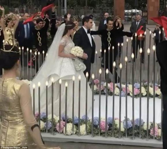 đám cưới, đám cưới xa hoa, đám cưới con trai tỷ phú Nga, đám cưới xa hoa nhất thế giới, đám cưới chi nhiều tiền nhất,đời sống trẻ