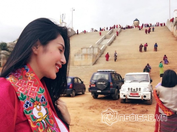 sao việt, thủy tiên, thủy tiên du lịch bhutan, ca sĩ thủy tiên, thủy tiên về miền đất phật