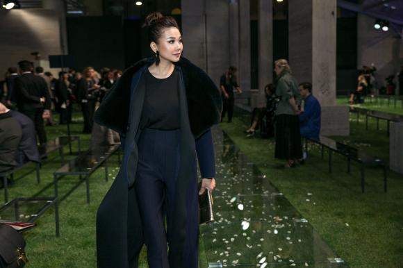 thời trang sao,sao Việt,Thanh Hằng,Milan Fashion Week